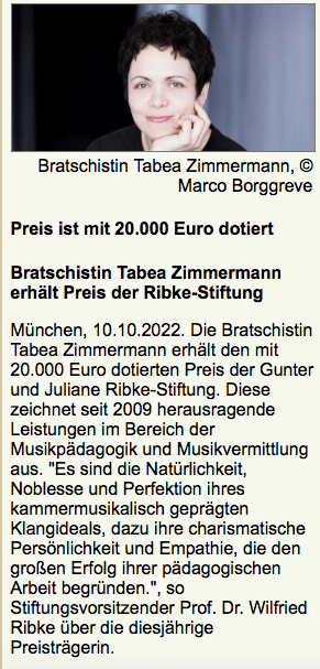 Ausschnitt aus einem Beitrag zur Ribke-Stiftung